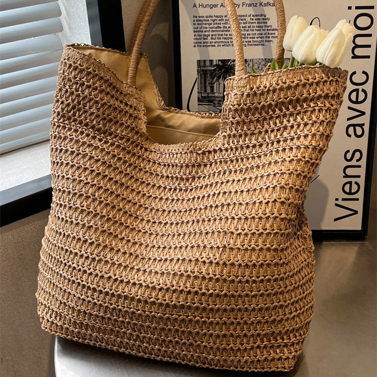 Straw Tote Bag