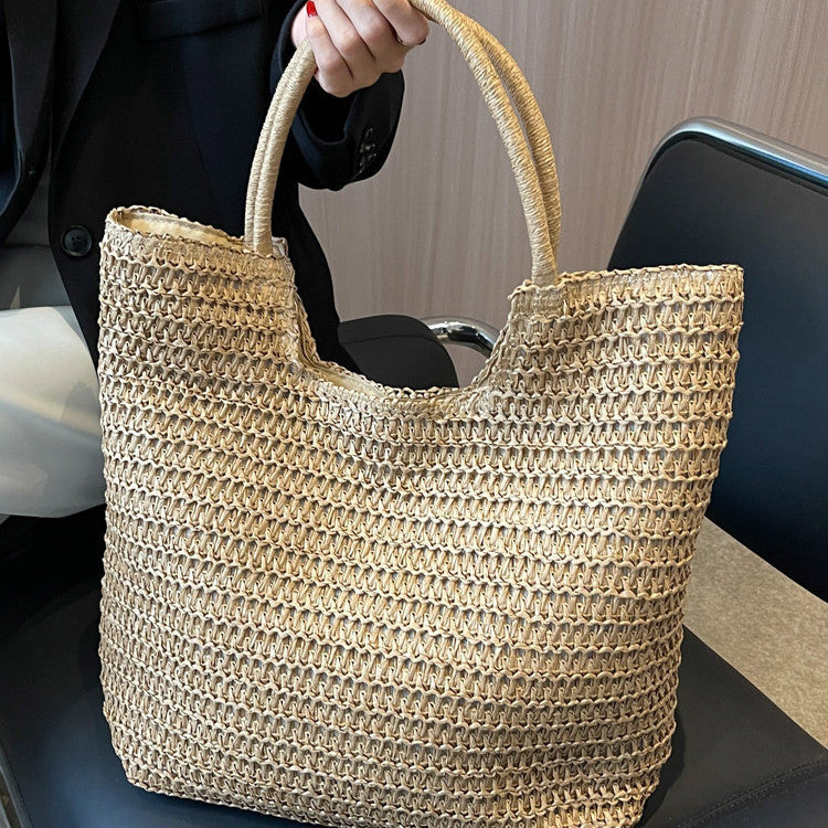 Straw Tote Bag