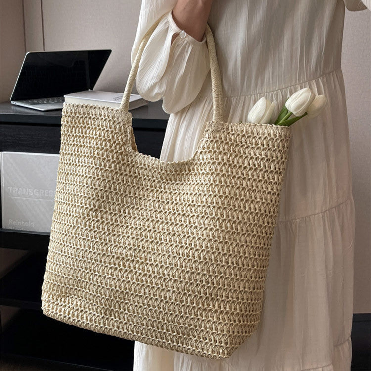 Straw Tote Bag