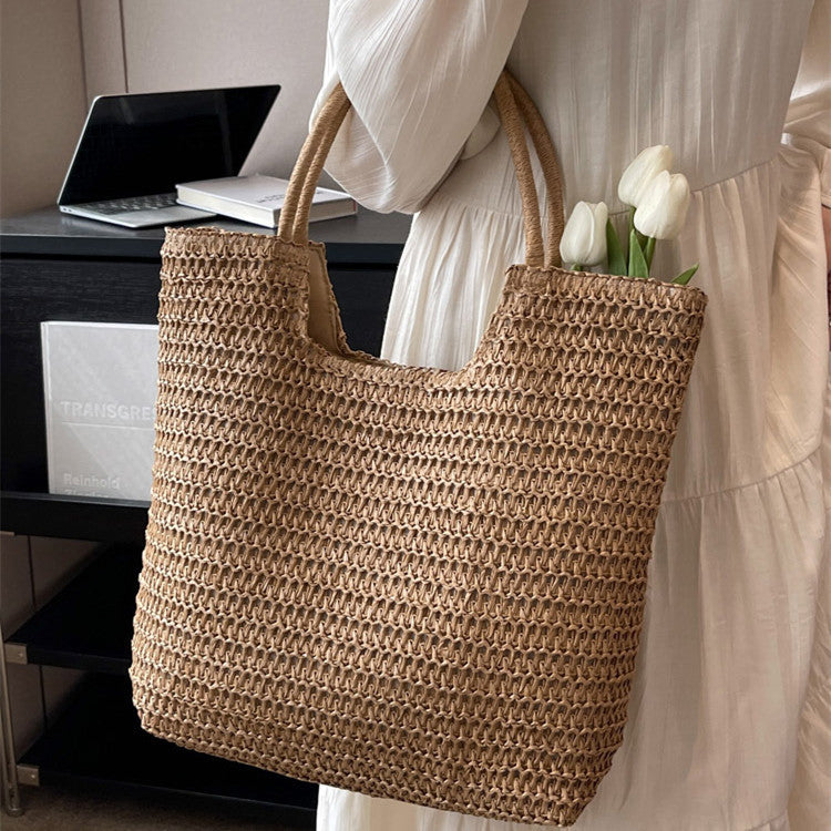 Straw Tote Bag