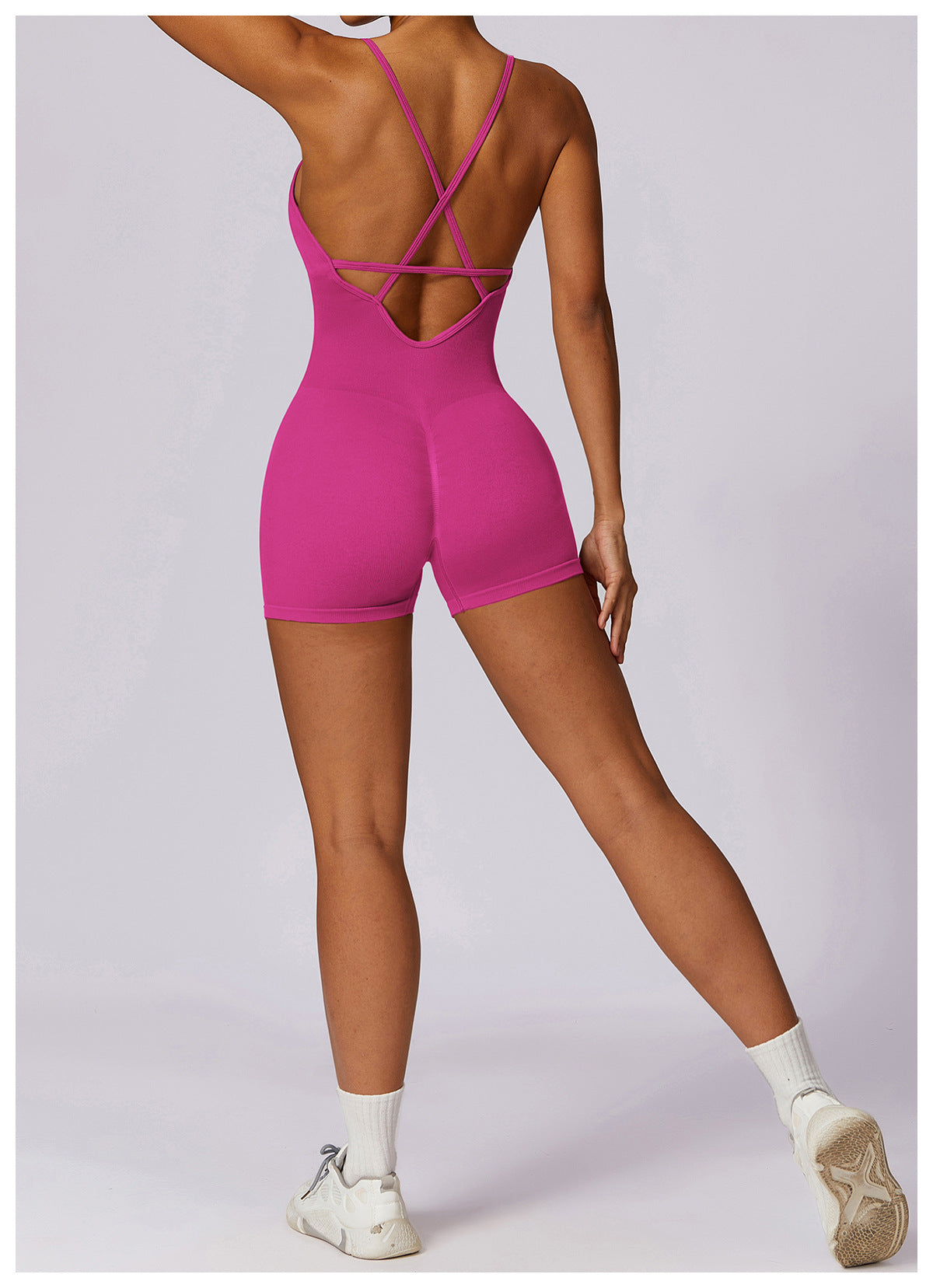 Sexy Buttocks Sports Jumpsuit Yoga Clothes Women