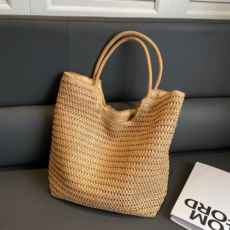 Straw Tote Bag