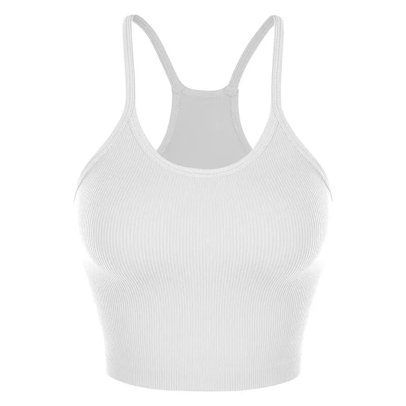 Rib Knit Running Tank