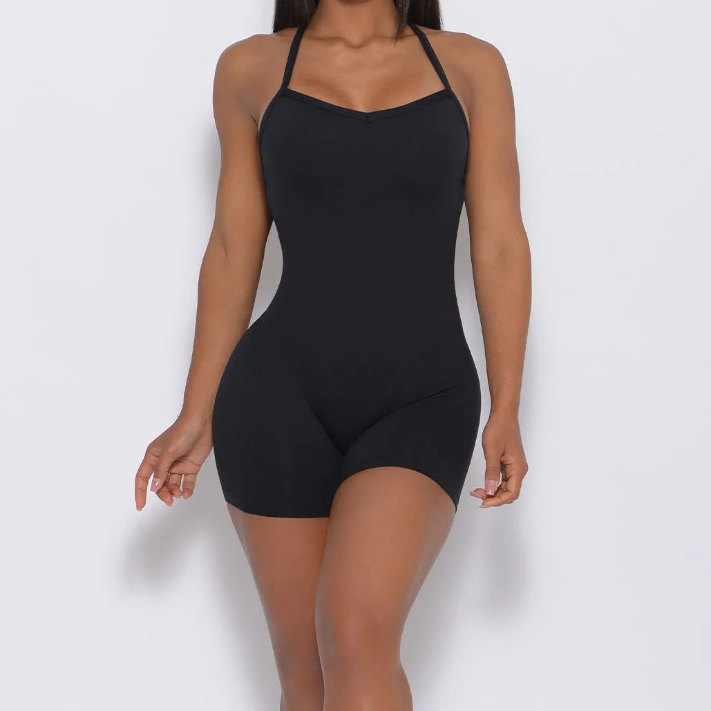 Buttocks Sports Jumpsuit