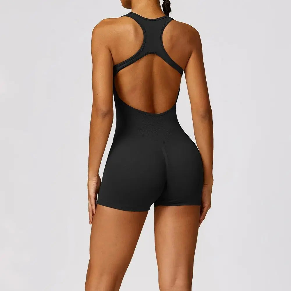 Hollow Back Jumpsuit