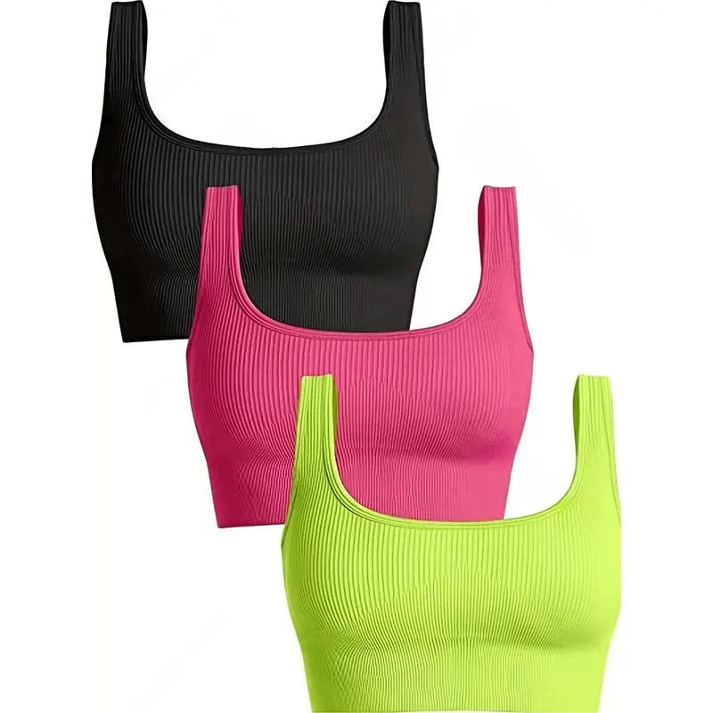 3pcs Sports Bra